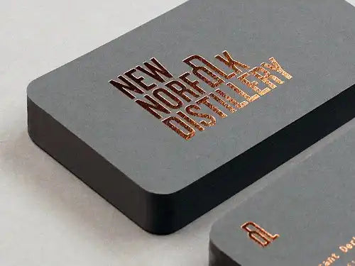 Silk w/ Foil Business Cards