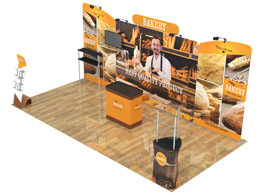 10FTx20ft Custom Booth H