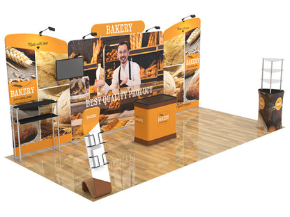 10FTx20ft Custom Booth H