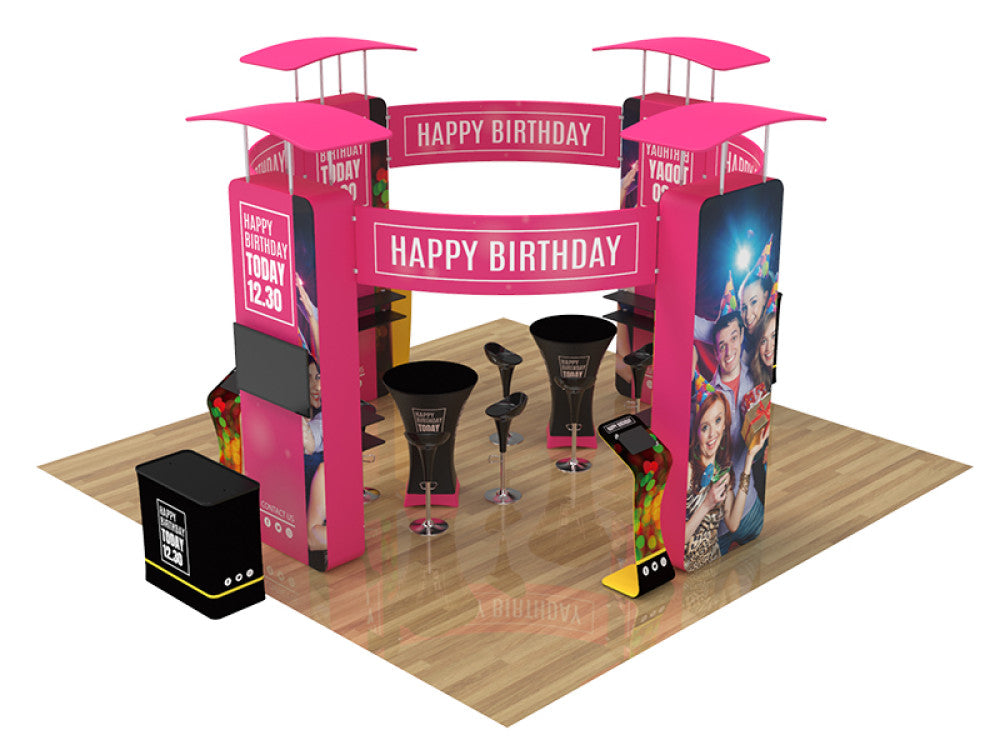20FTx20FT Custom Booth A
