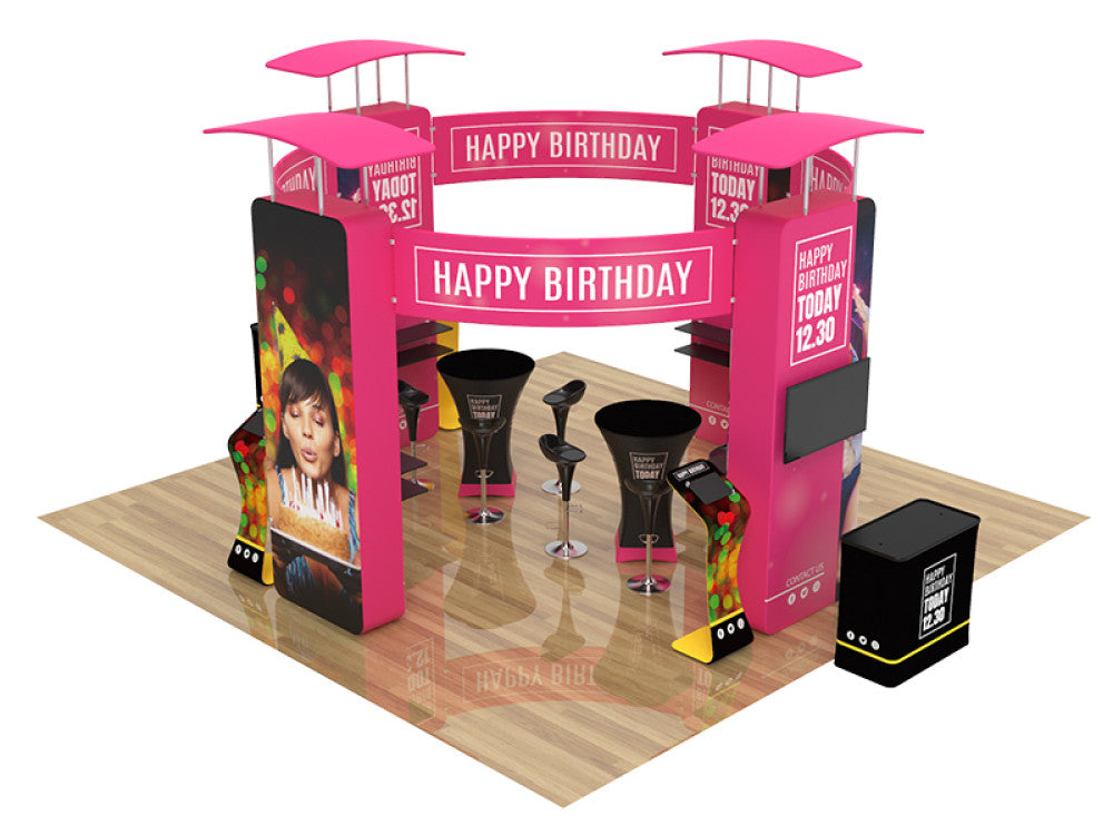 20FTx20FT Custom Booth A