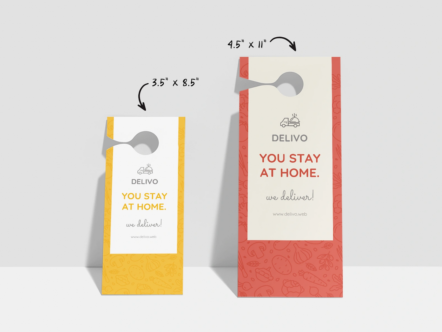 14PT Door Hangers