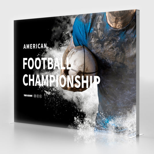 10FT SEG Backlit Fabric Stand