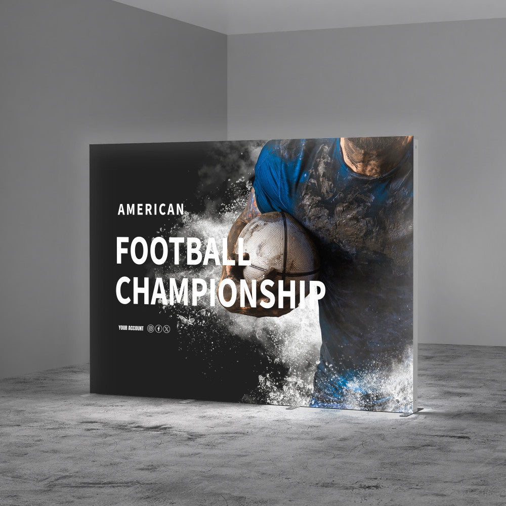 10FT SEG Backlit Fabric Stand