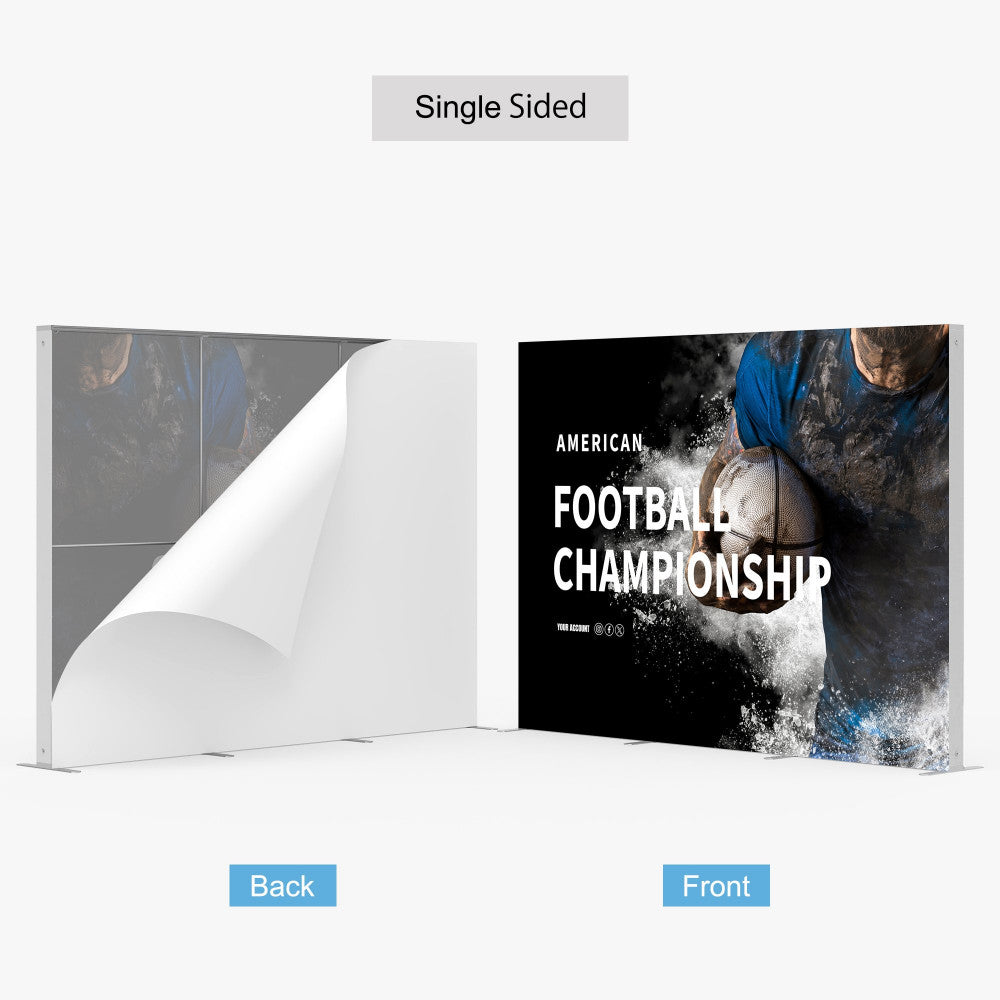 10FT SEG Backlit Fabric Stand
