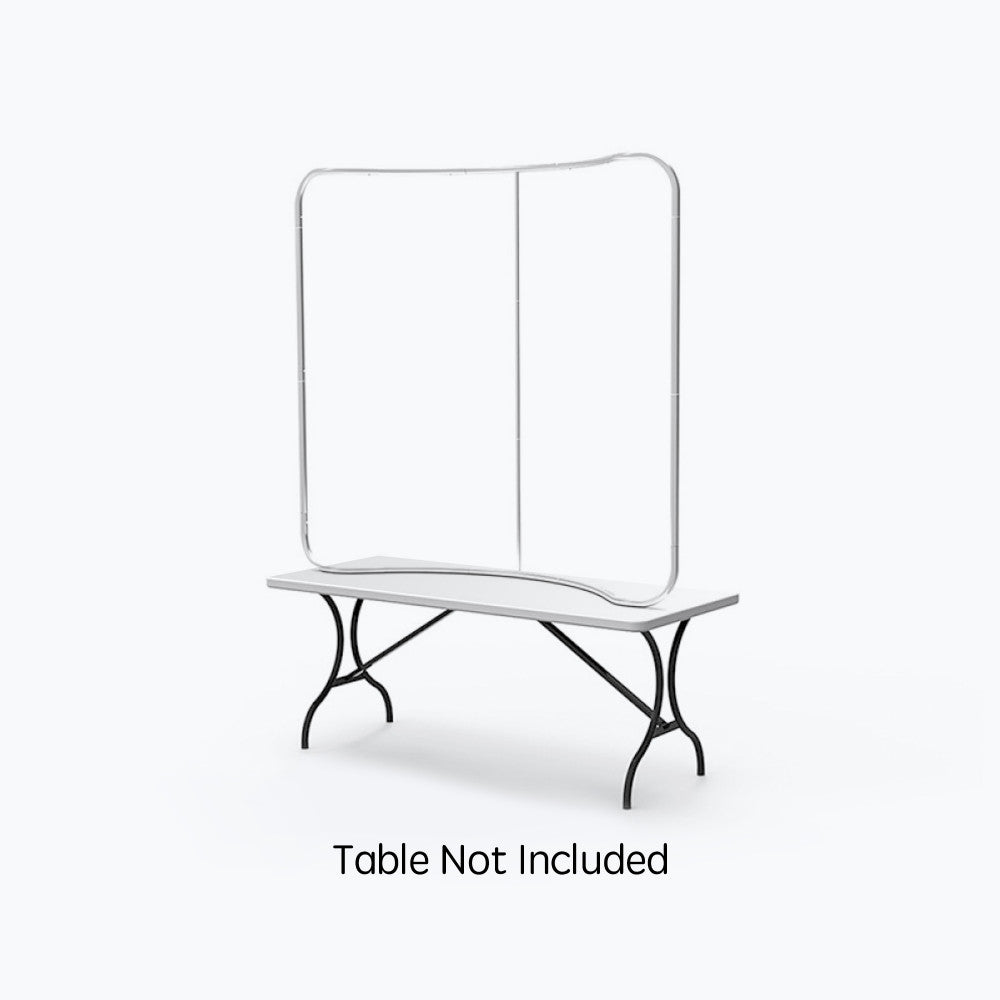 6FT Curved Tension Fabric Display