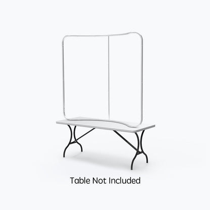 6FT Curved Tension Fabric Display