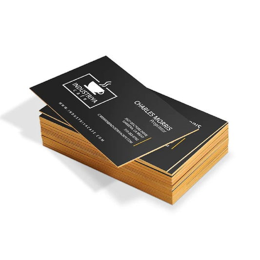 32PT Metallic Painted Edge Business Cards
