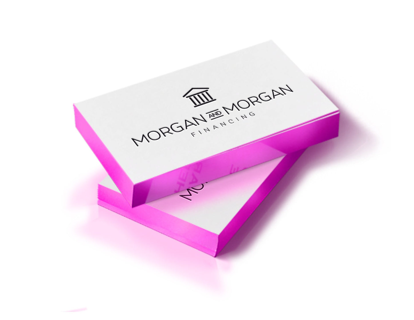 32PT Metallic Painted Edge Business Cards