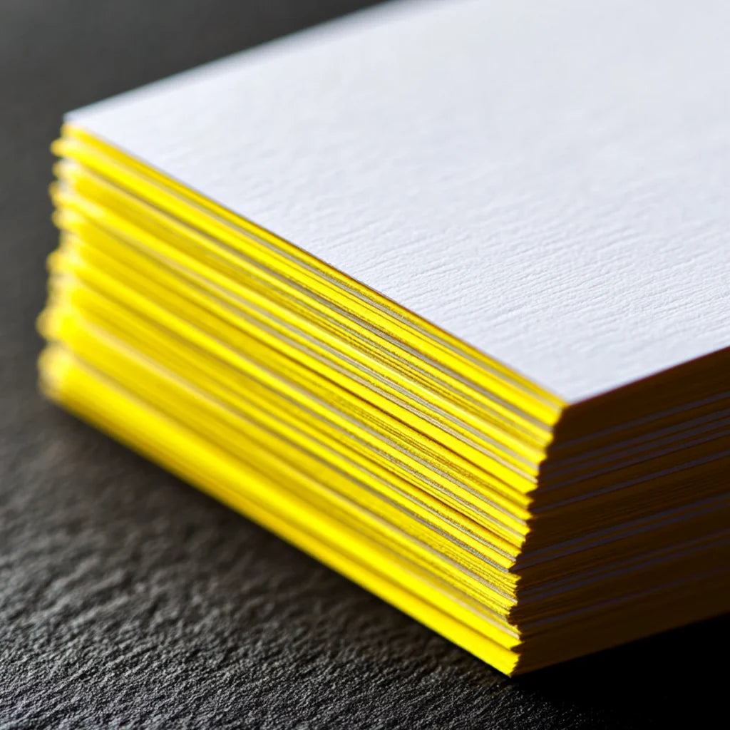 32PT Metallic Painted Edge Business Cards