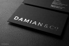 Silk w/ Foil Business Cards
